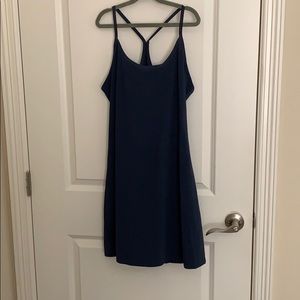 Size Large Navy Outdoor Voices Exercise Dress